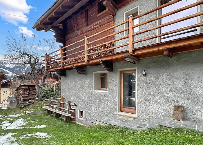 Perfect 10 Mns From Verbier, Swiss Alps アパート